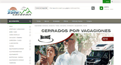 Desktop Screenshot of pplucaravan.com